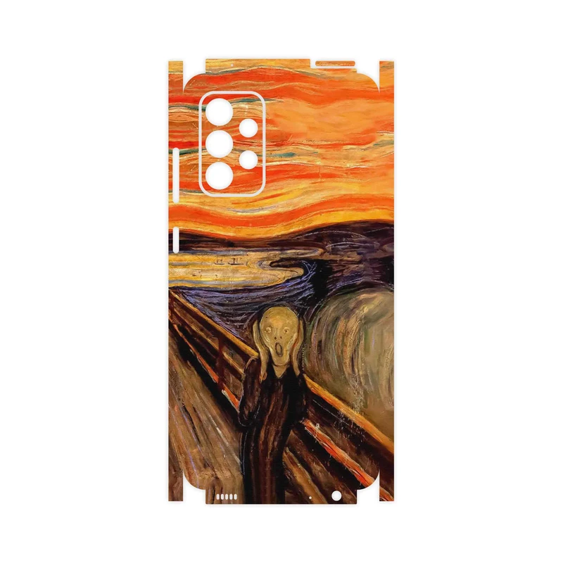 برچسب پوششی ماهوت مدل The Scream of Munch-FullSkin مناسب برای گوشی موبایل سامسونگ Galaxy A72