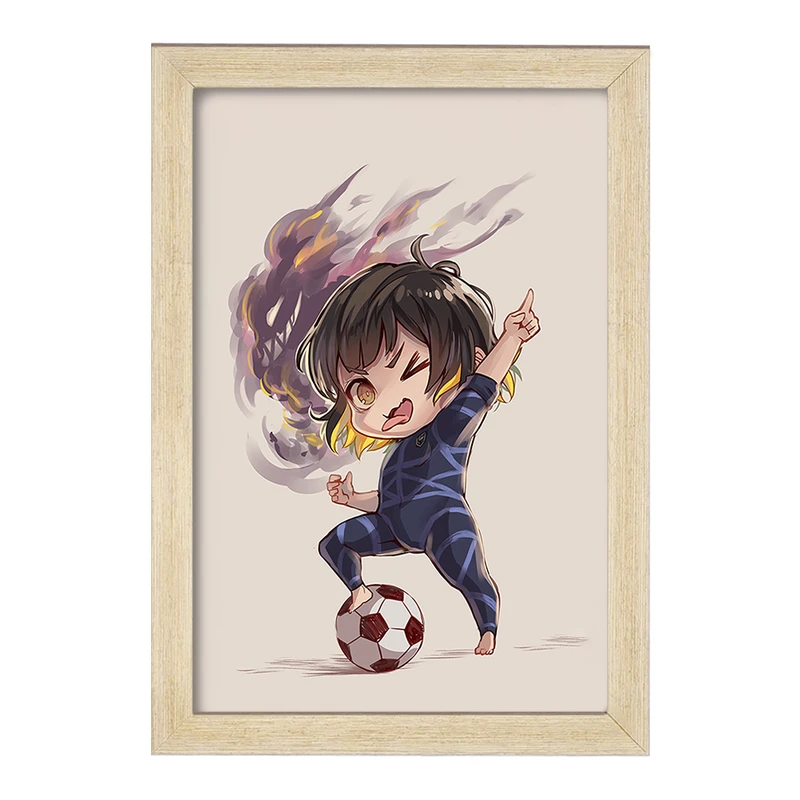 تابلو خندالو مدل مگورو انیمه Blue Lock کد 24391