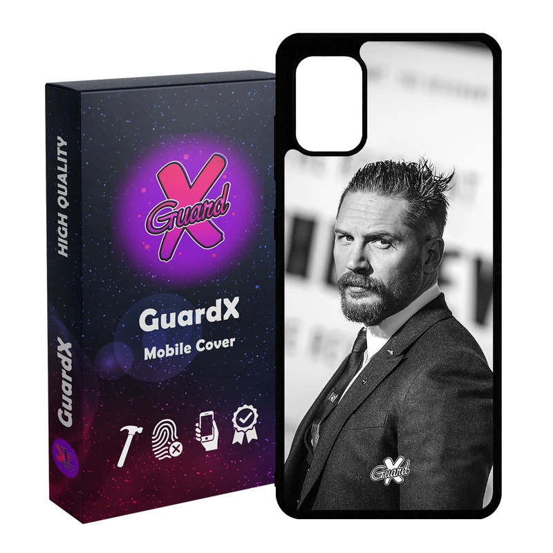کاور گارد ایکس طرح تام هاردی مدل Glass10140 مناسب برای گوشی موبایل سامسونگ Galaxy A31