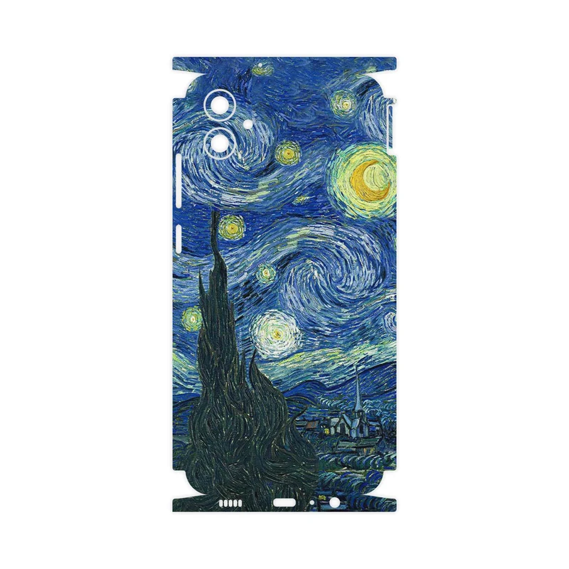 برچسب پوششی ماهوت مدل The Starry Night of van Gogh-FullSkin مناسب برای گوشی موبایل سامسونگ Galaxy F04