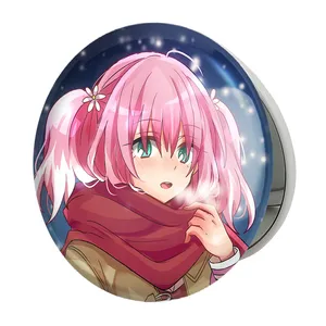 آینه جیبی خندالو طرح نانا انیمه نانای بی استعداد مدل تاشو کد 23769 