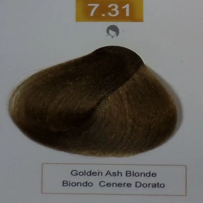 رنگ مو اکیا شماره 7.31 حجم 200 میلی لیتر رنگ بلوند خاکستری طلایی