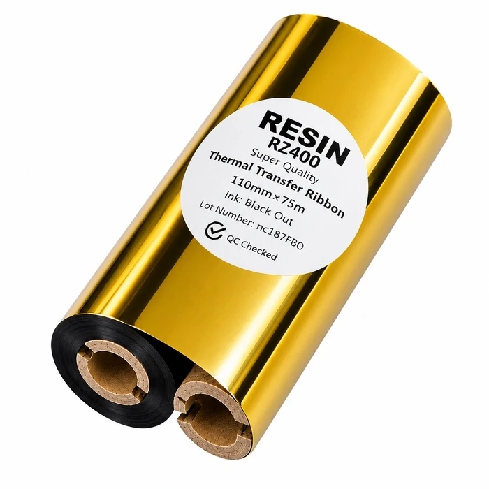 ریبون پرینتر لیبل زن مدل Resin 110mm x 75m