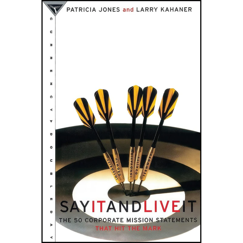 کتاب Say It and Live It اثر Patricia Jones and Larry Kahaner انتشارات Currency