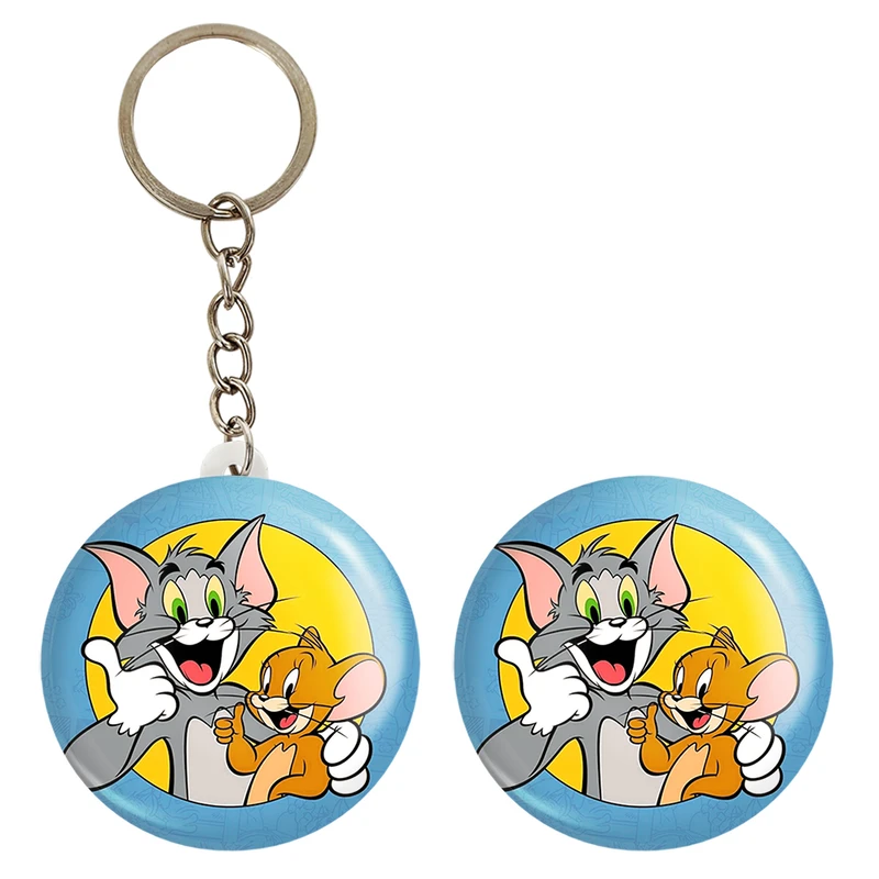 پیکسل خندالو مدل تام و جری کد 10725 به همراه جاکلیدی