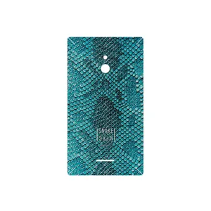MAHOOT Blue Snake Skin Cover Sticker for Nokia XL