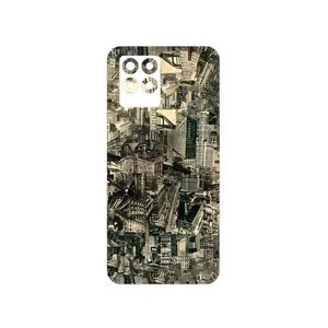 MAHOOT Collage of Skyscraper Cover Sticker for Realme 8 Pro