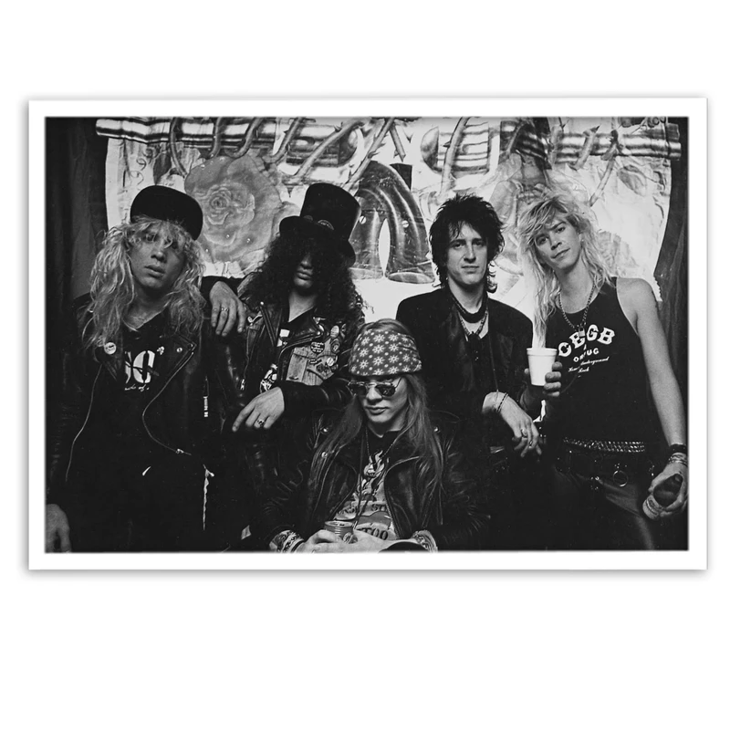 تابلو بکلیت مدل طرح گروه گانز ان روزز Guns N Roses مدل W-s107