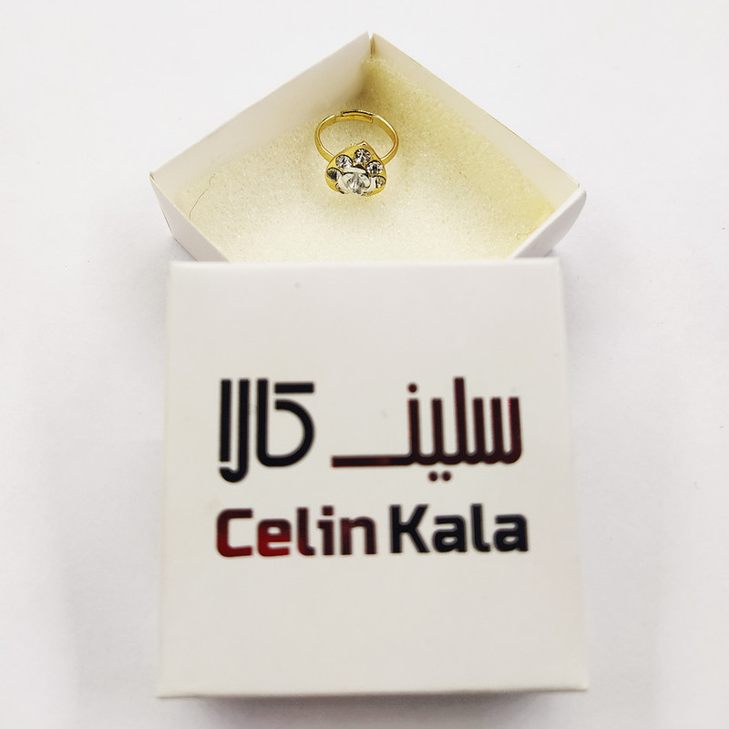 انگشتر دخترانه سلین کالا مدل قلب ce-As21
