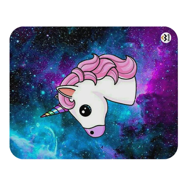 ماوس پد شادیت مدل اسب تک شاخ کد04 سایز19*24سانتی متر