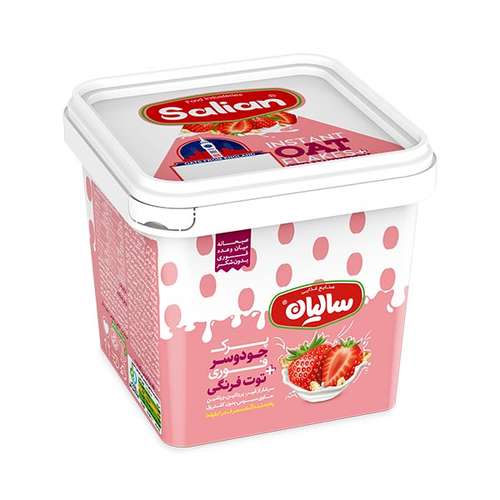  جو دوسر پرک با توت فرنگی صنایع غذایی سالیان - 165گرم