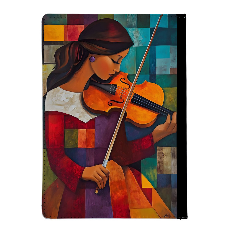 کلاسور مدل بانوی ویولونیست کد nc507