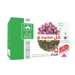 نقد و بررسی چای سبز کیسه ای گل محمدی چای دبش بسته 25 عددی توسط خریداران