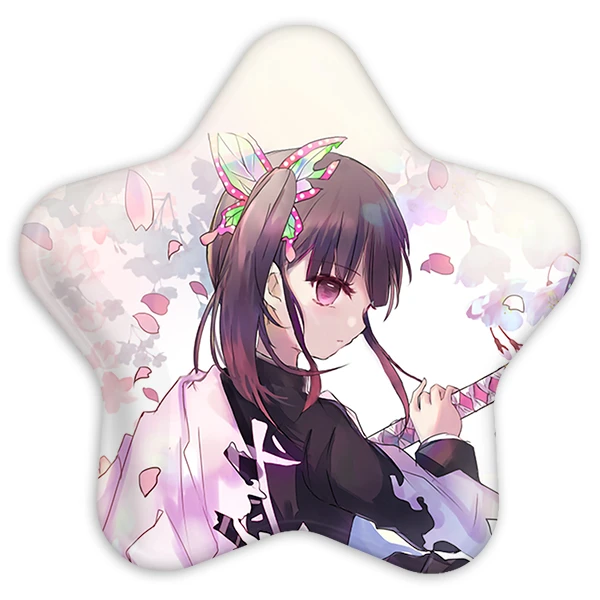 پیکسل خندالو طرح کانائو سویوری انیمه شیطان کش مدل ستاره ای کد 11486