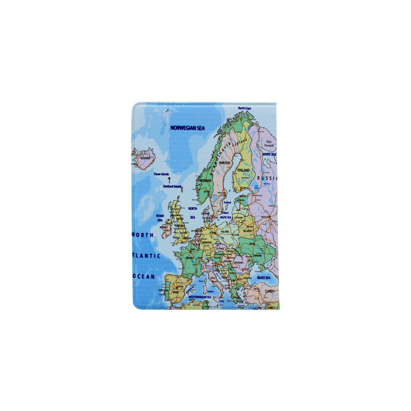 جلد پاسپورت مدل نقشه اروپا کد A511