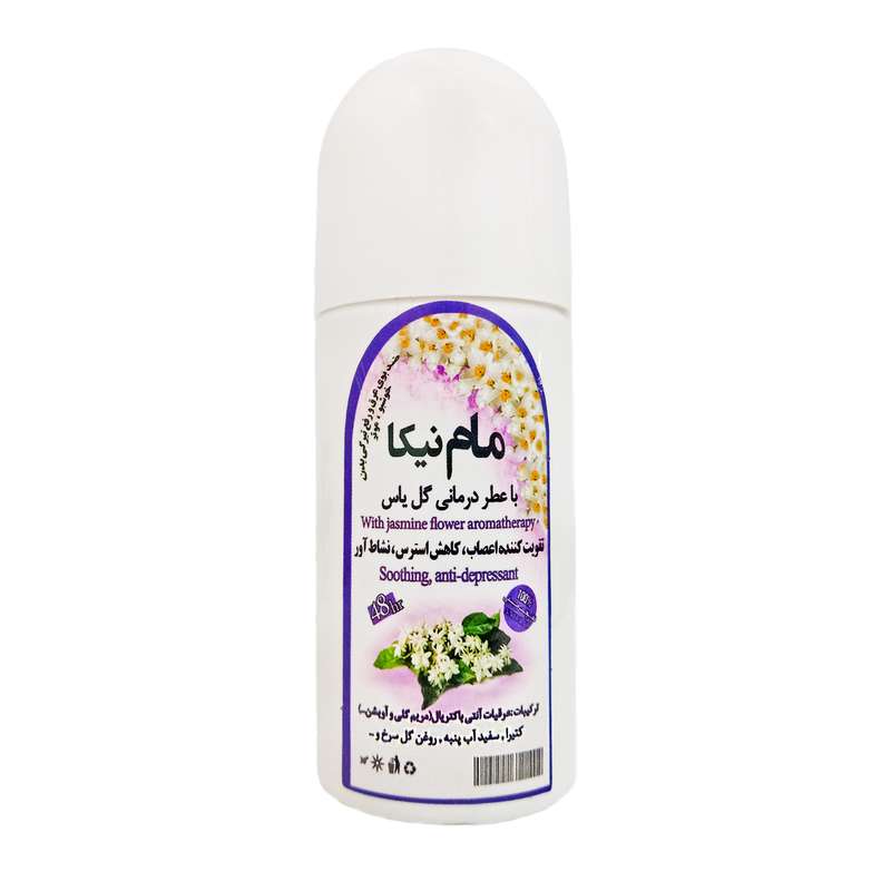 رول ضد تعریق نیکا مدل گل یاس حجم 50 میلی لیتر