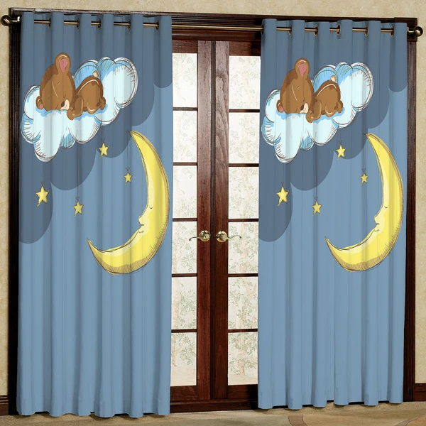 پرده مدل مخمل پانچی کد 6227 سایز 280x140 سانتی متر