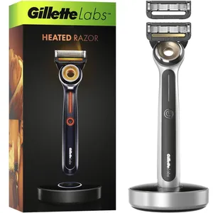 خود تراش ژیلت مدل Labs Heated Razor به همراه یدک