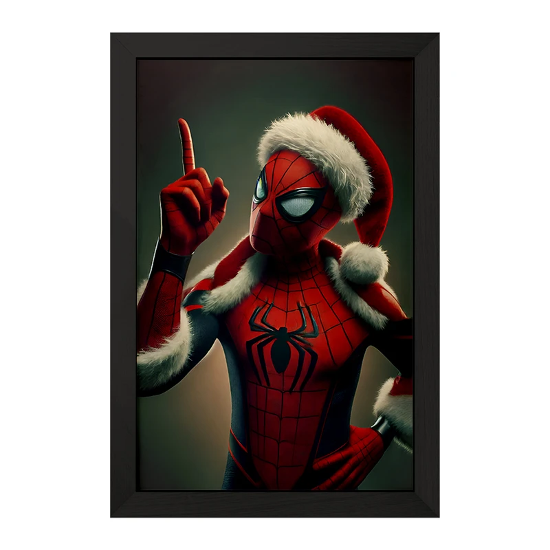 تابلو خندالو مدل مرد عنکبوتی کد F8095