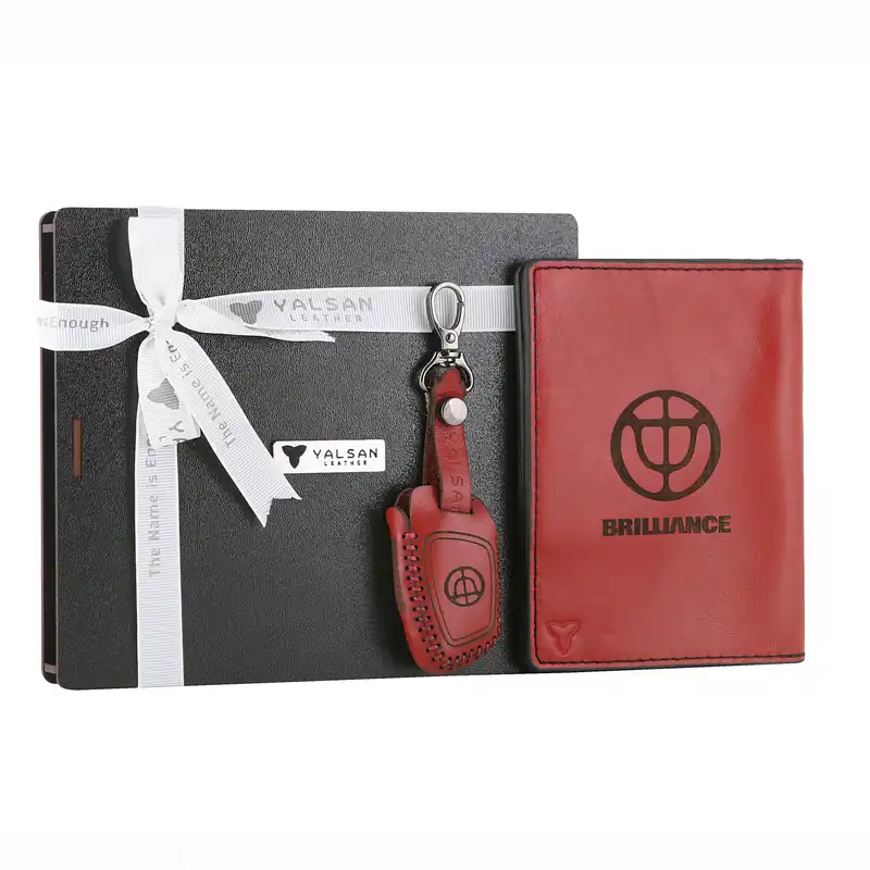 ست هدیه چرم یلسان مدل BRILIANCE 300 کد SET-300-25-GS