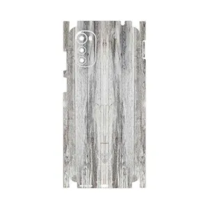 MAHOOT Wood Texture 8-FullSkin Cover Sticker for Motorola Moto E32s