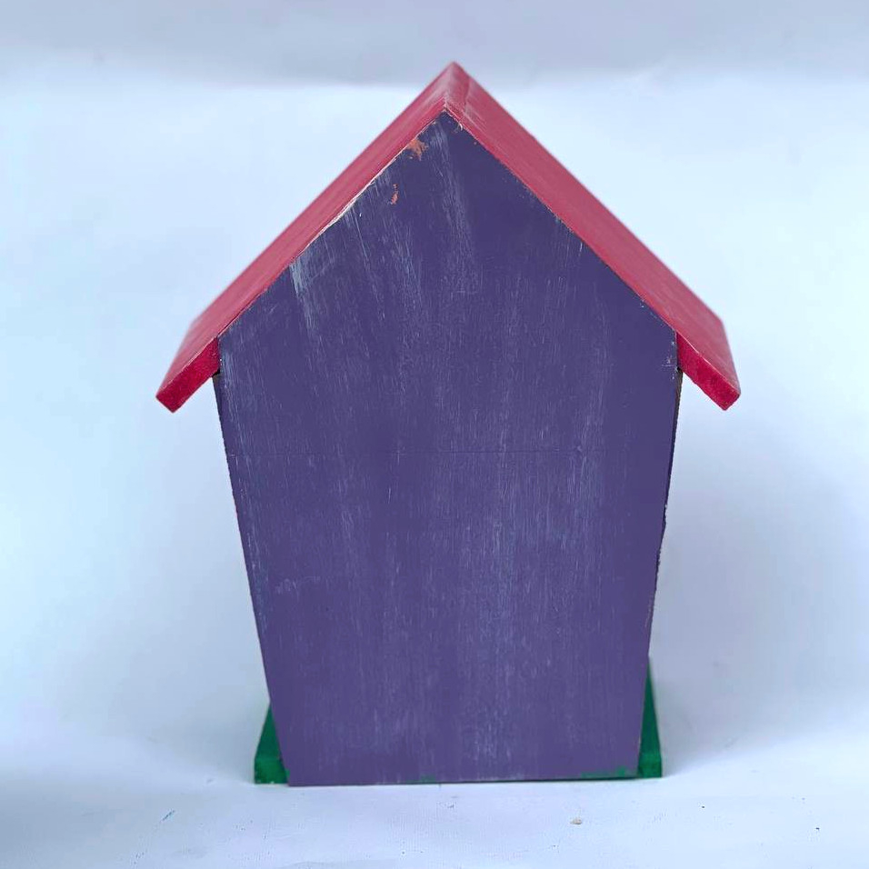 لانه پرنده مدل کلبه چوبی کد SMALL03