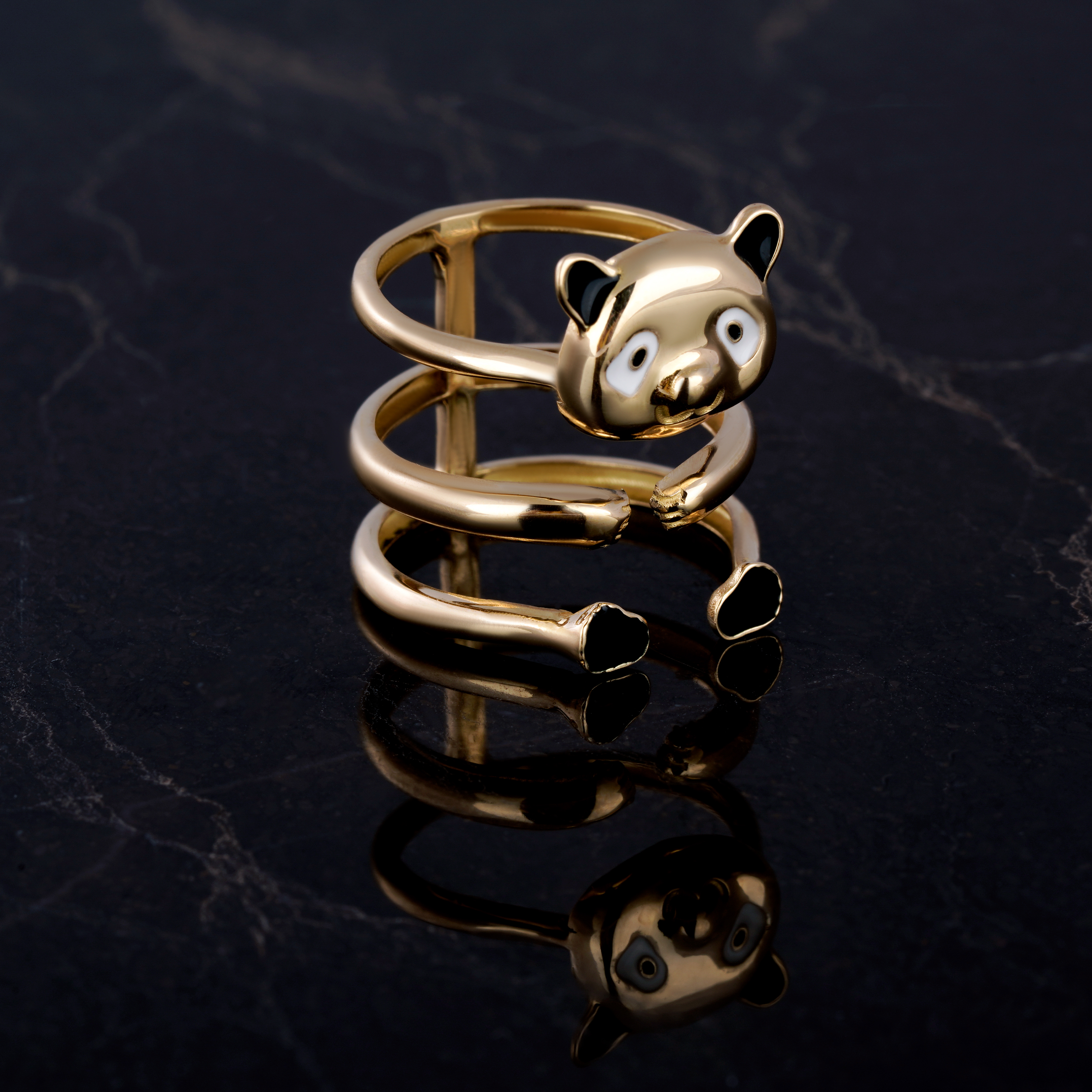 انگشتر طلا 18 عیار زنانه جواهری سون مدل 3622 -  - 2