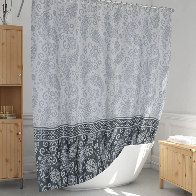 پرده حمام دلفین مدل 2102 سایز 180x200 سانتی متر