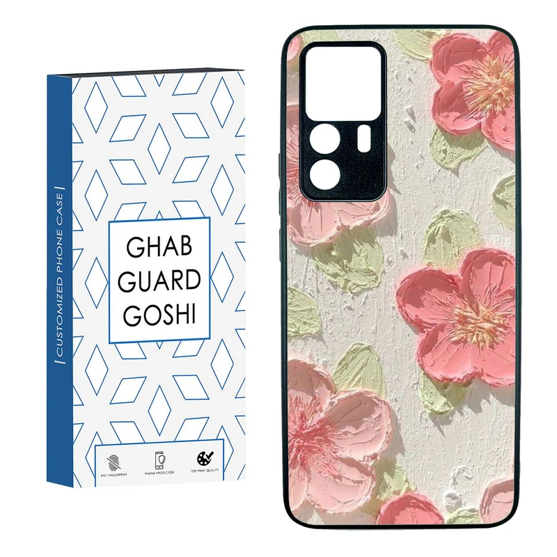 کاور قاب گارد گوشی طرح گل کد TPUBA-282 مناسب برای گوشی موبایل شیائومی  MI 12T / 12T PRO  