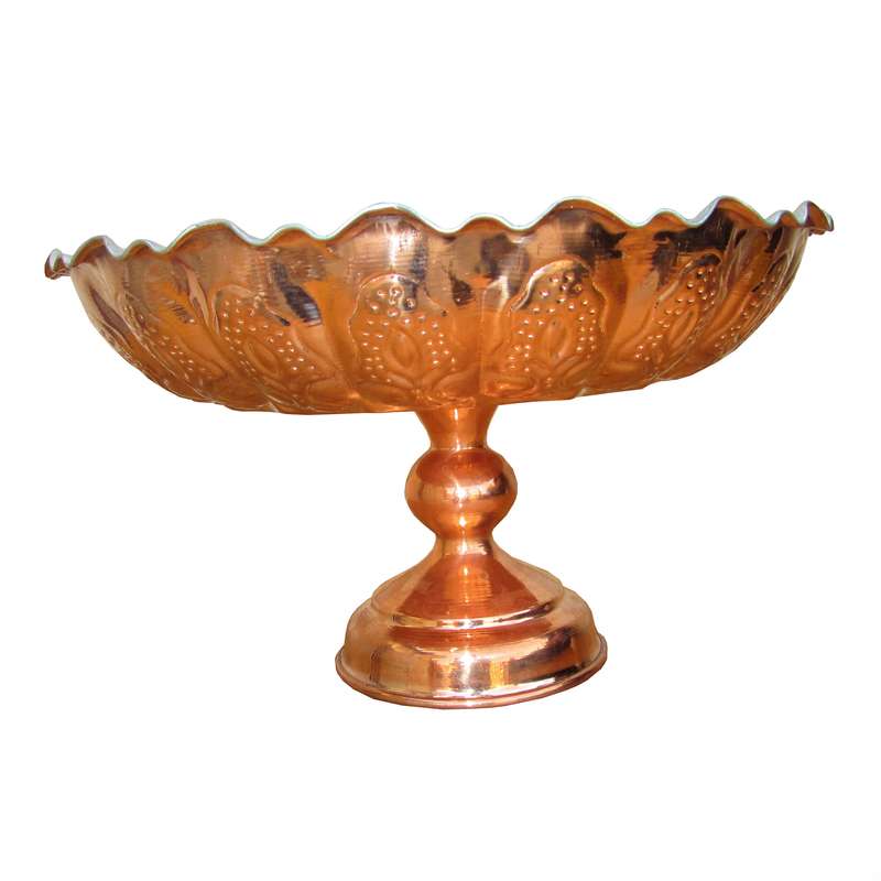 میوه خوری مسی مدل تک پایه کد Mt03