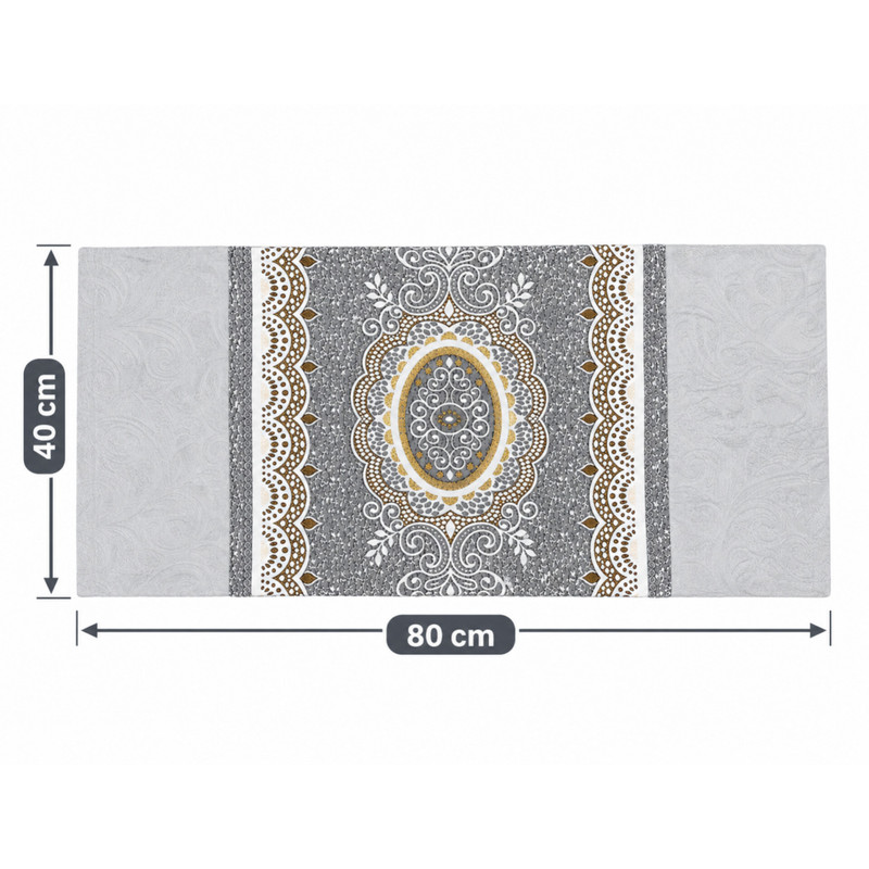 روبالشی مدل مخمل گرد کد 6011 سایز 40×80 سانتی متر 