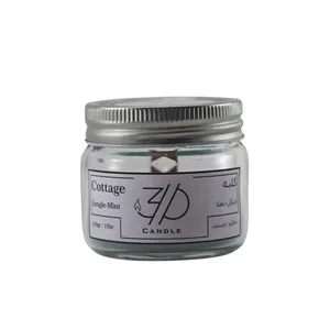 شمع معطر مدل کلبه جنگل و نعنا