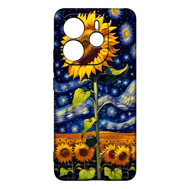 کاور طرح ونگوگ کد 367 مناسب برای گوشی موبایل شیائومی Redmi Note 14 4G