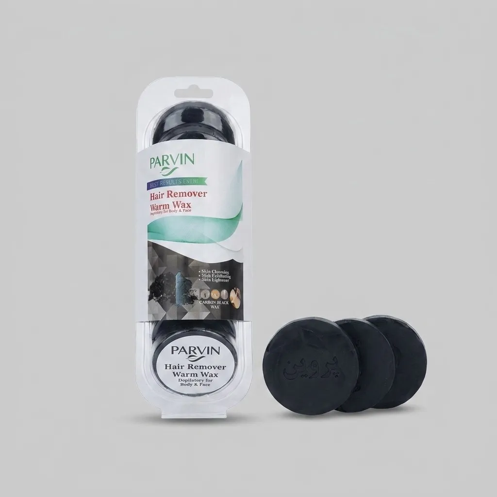 وکس موبر پروین مدل Carbon black وزن 20 گرم بسته 10 عددی