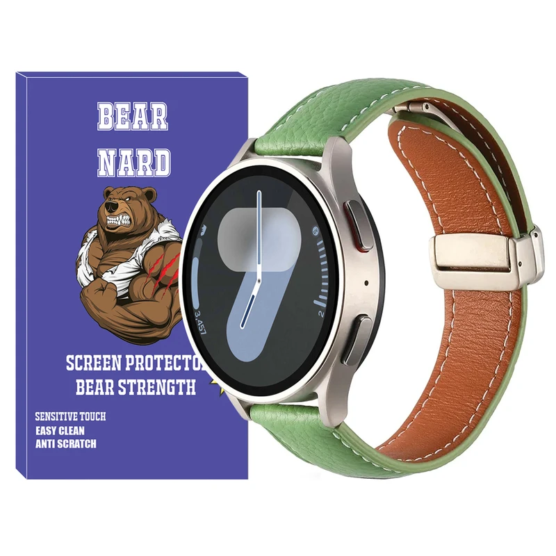 بند برنارد مدل Mag Leather BR TW مناسب برای ساعت هوشمند سامسونگ Galaxy Watch 3 45mm / Gear S3 Frontier / Gear S3 Classic