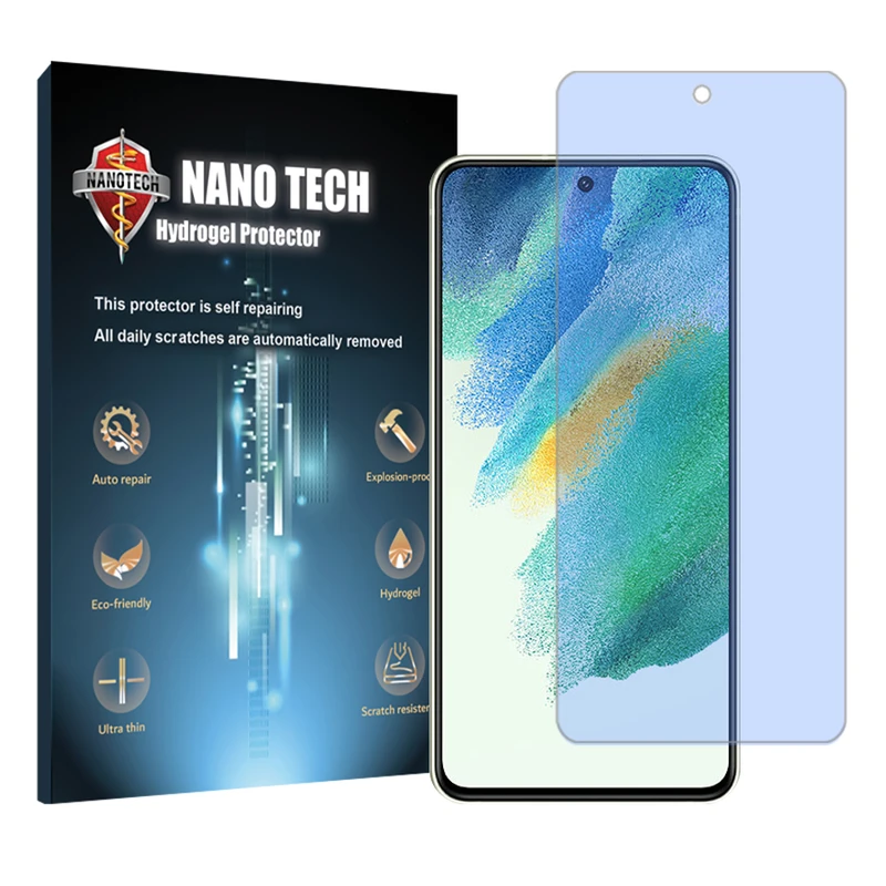 محافظ صفحه نمایش ضد اشعه آبی نانو تک مدل Tough مناسب برای گوشی موبایل سامسونگ Galaxy S21 FE 5G