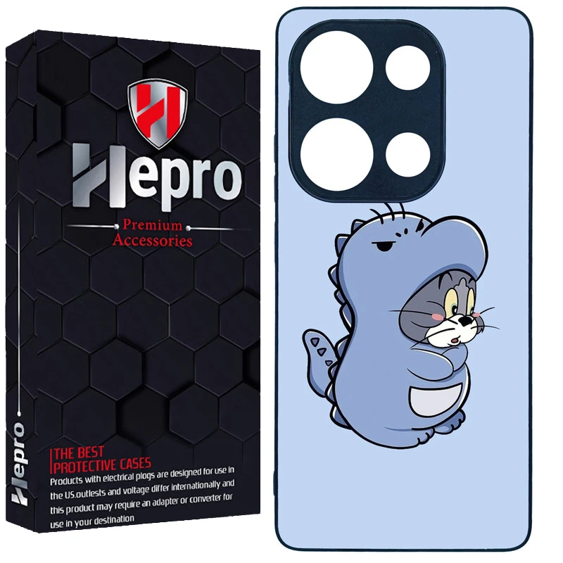 کاور هپرو طرح فانتزی مدل TPU مناسب برای گوشی موبایل شیائومی REDMI NOTE 13 PRO 4G