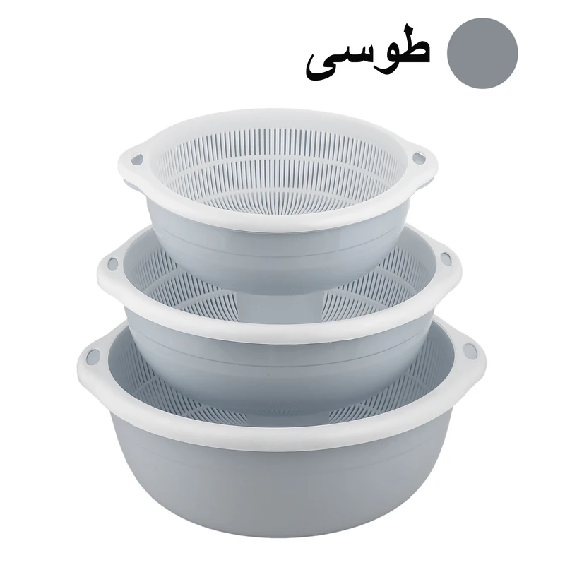 آبکش و آبگیر مدل Ziba-85 بسته 3 عددی عکس شماره 4