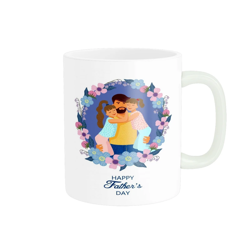 ماگ پادآفرین مدل روز پدر روز مرد طرح روز پدر مبارک کد p3155