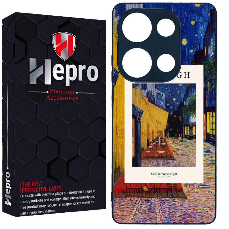 کاور هپرو طرح فانتزی مدل TPU مناسب برای گوشی موبایل شیائومی REDMI NOTE 13 PRO 4G