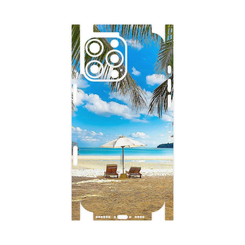 برچسب پوششی ماهوت مدل Beach-FullSkin مناسب برای گوشی موبایل اپل iPhone 16 Pro Max