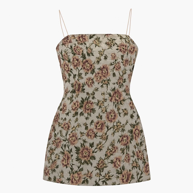 پیراهن بدون آستین یقه باز دخترانه مدل وینتیج کد 1875