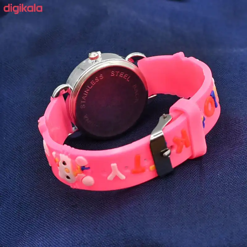 ساعت مچی عقربه ای دخترانه مدل کیتی k12