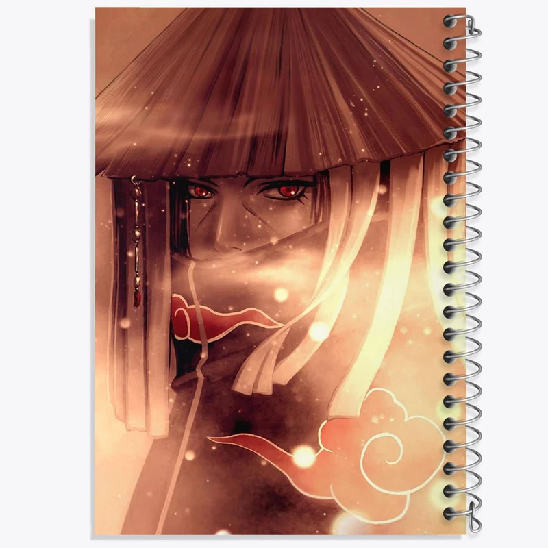 دفتر نقاشی 50 برگ خندالو مدل اوچیها ایتاچی انیمه ناروتو Naruto کد 11230