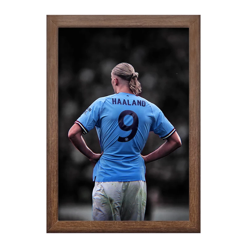 تابلو خندالو طرح ارلینگ هالند (Erling Haaland) کد 36381