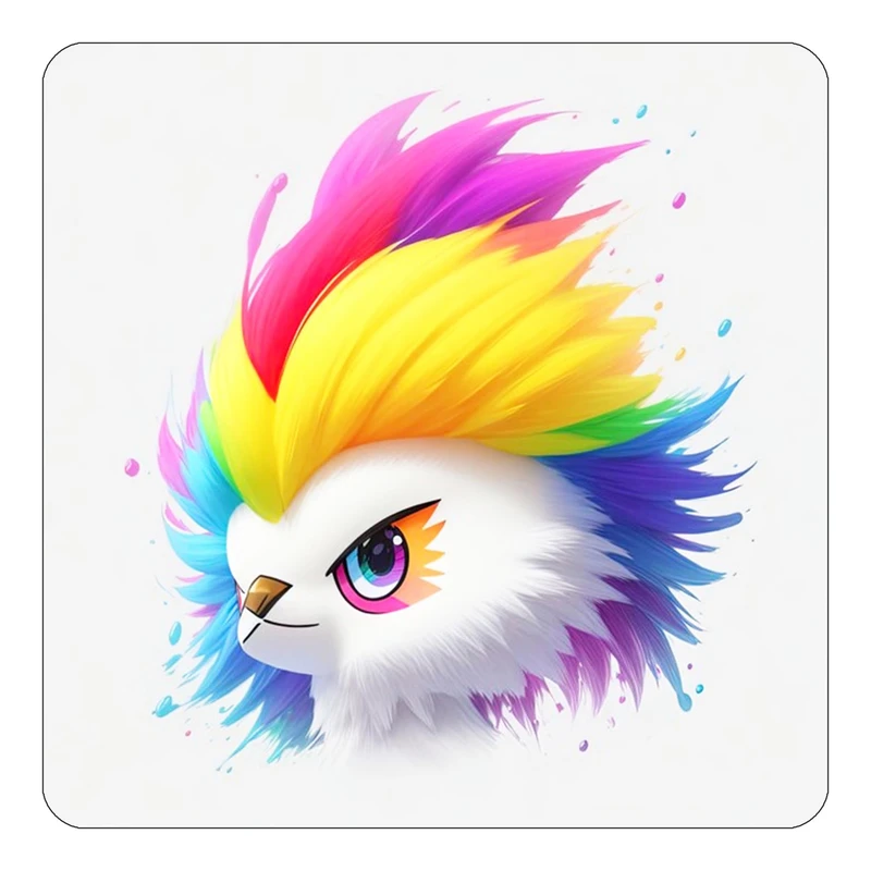 مگنت کاکتی طرح حیوانات رنگی مدل mp26952