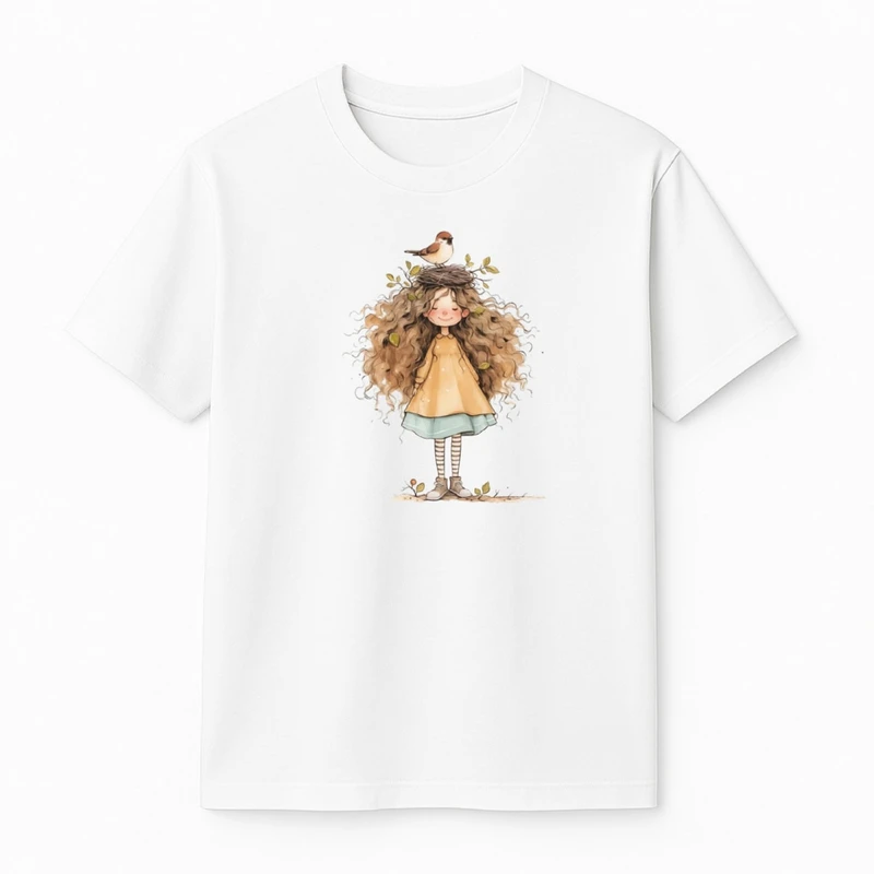 تی‌شرت آستین کوتاه دخترانه کد 13