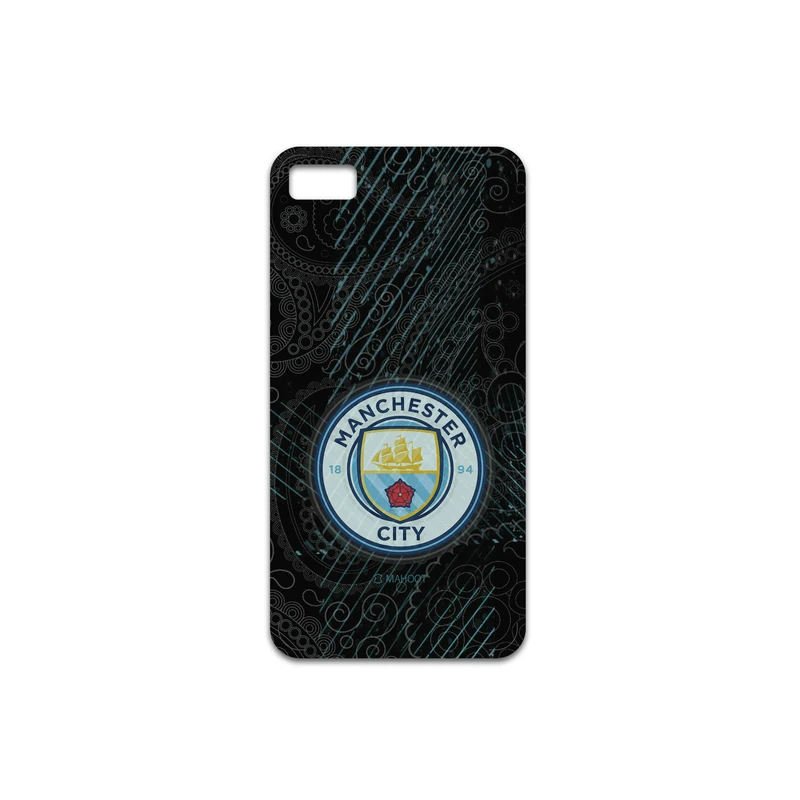 برچسب پوششی ماهوت مدل Manchester-City مناسب برای گوشی موبایل بلک بری Z10