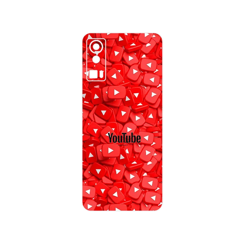 برچسب پوششی ماهوت مدل Youtube مناسب برای گوشی موبایل جی پلاس X20