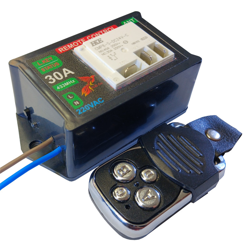 گیرنده و ریموت دربازکن 220 ولت تک کانال 30 آمپر مدل CH301 گیرنده و ریموت دربازکن 220 ولت تک کانال 30 آمپر مدل CH301